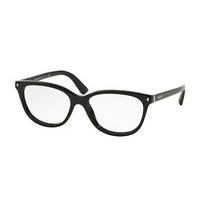 prada eyeglasses pr14rvf journal asian fit 1ab1o1