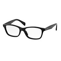 prada eyeglasses pr14pva asian fit 1ab1o1