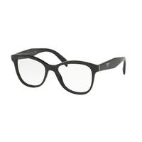 prada eyeglasses pr12tvf asian fit 1ab1o1