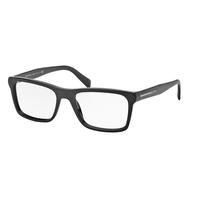 Prada Eyeglasses PR06RVF PLAQUE Asian Fit 1AB1O1