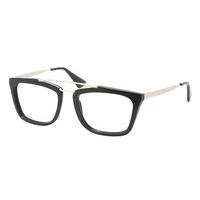 prada eyeglasses pr18qvf cinema asian fit 1ab1o1