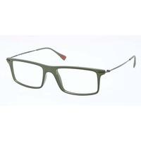 prada linea rossa eyeglasses ps03ev red feather ros1o1