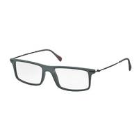 prada linea rossa eyeglasses ps03ev red feather ror1o1