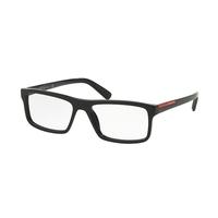 prada linea rossa eyeglasses ps04gvf asian fit 1ab1o1