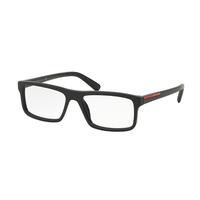 prada linea rossa eyeglasses ps04gvf asian fit 1bo1o1