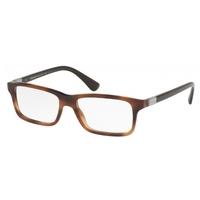 prada pr06sv u6j1o1 striped brown