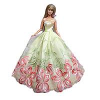 Princess Dresses For Barbie Doll Black / Pink Dresses For Girl\'s Doll Toy