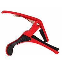 Professional Capos High Class Guitar Acoustic Guitar Ukulele New Instrument Plastic Musical Instrument Accessories Red Black Blue Silver