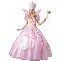 Princess Fairytale Festival/Holiday Halloween Costumes Pink Solid Lace Dress HatsHalloween Christmas Carnival Children\'s Day New Year
