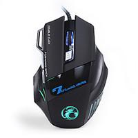 professional wired gaming mouse 7 button 2400 dpi led optical usb game ...