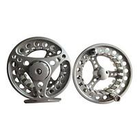 Professional Silver Metal Fishing Fly Reel With A Spare Reel