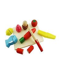 pretend play toy foods model building toy wood childrens