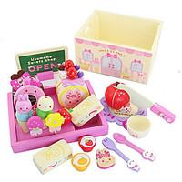 Pretend Play Toy Kitchen Sets Toy Foods Wood Children\'s