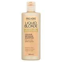 provoke liquid blonde colour activating treatment shampoo