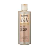 provoke liquid blonde colour activating treatment shampoo 200ml