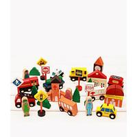 Pretend Play Building Blocks For Gift Building Blocks Novelty Gag Toys Wood 2 to 4 Years 5 to 7 Years Toys
