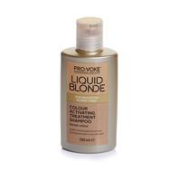 Pro:Voke Liquid Blonde Colour Activating Treatment Shampoo 150ml