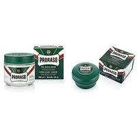 Proraso Green Eucalyptus and Menthol Shaving Soap Tub & Pre Shave Cream Twin Pack
