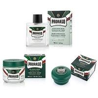 proraso green eucalyptus menthol essential shaving kit