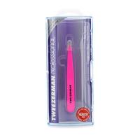 Professional Slant Tweezer - Neon Pink