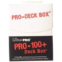 Pro 100+ White Deck Box