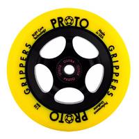 Proto 110mm Gripper Day-Glo Scooter Wheel - Yellow