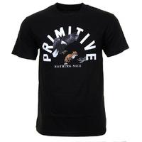 primitive food chain t shirt black