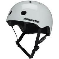 pro tec street lite helmet gloss white