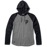 Primitive Dirty P Raglan Hoodie - Grey Heather