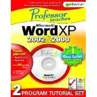 Professor Teaches Word XP (PC) Disc Only