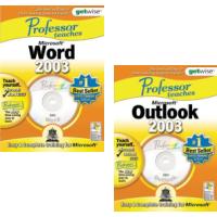 Professor Teaches Word and Outlook 2003 (Double Pack) Disc Only