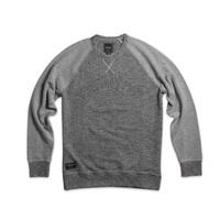 Primitive Reverse Raglan Crew - Grey Heather