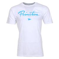 primitive core logo lightweight t shirt white