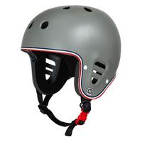 pro tec full cut certified helmet matte grey trike
