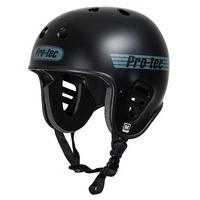 pro tec full cut certified helmet matte black