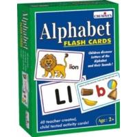 pre school alphabet flash cards game