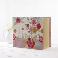 Printed Flowers Photo Album