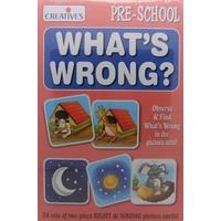 pre school whats wrong game