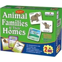 Pre-school Animal Families & Their Homes 2 In One Game