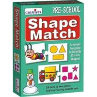 pre school shape match game
