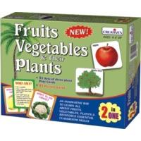 Pre-school Fruits, Vegetables & Their Plants 2 In One Game