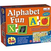 pre school alphabet fun 3 in one game