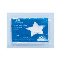 Premierdec White Sparkling Christmas Drape - 81cm x 1.2m