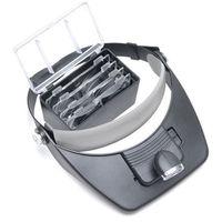 price cuts 2 led magnifying visor