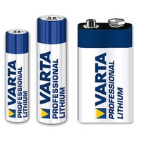 Professional Lithium Batteries - AA, AAA, 9V Varta