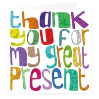 Present Thank You Card