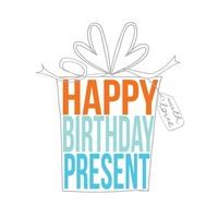 Present | Birthday Card