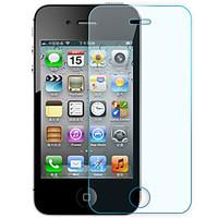 Professional High Transparency LCD Screen Guard with Cleaning Cloth for iPhone 4/4S