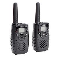 premium 22 channel gmrs frs walkie talkie 5km range 2 pack black