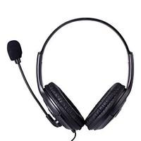 Professional Wired Gaming Headset w/ Microphone for PS4 - Black (3.5mm Plug / 120cm-Cable)